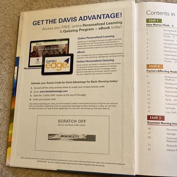 Basic Nursing book - Picture 2 of 2